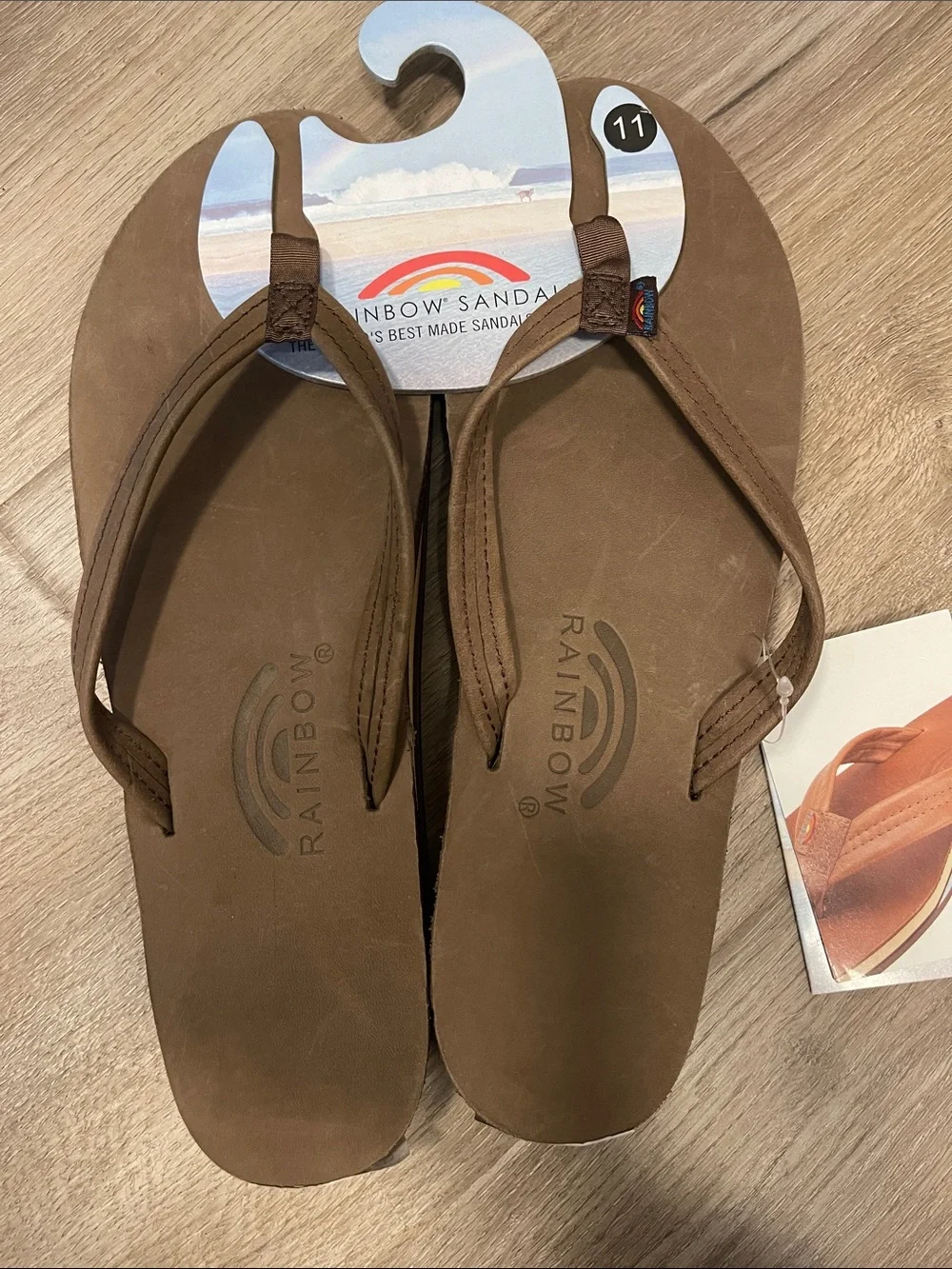 Women’s Rainbow Double Layer Expresso Narrow Strap NEW WITH TAGS